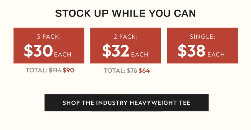 Heavyweight Three Pack