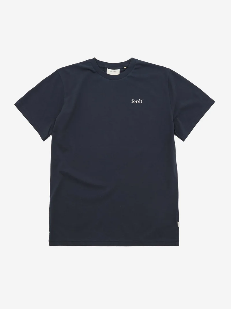 Image of Foret Still T-Shirt - Navy