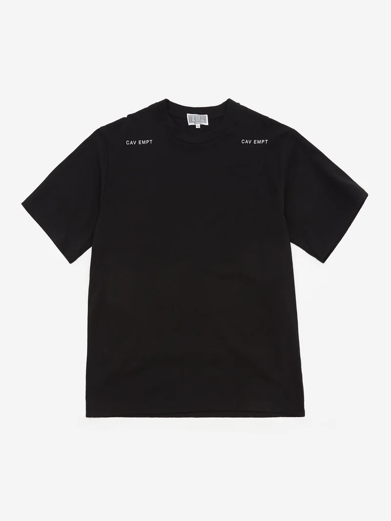 Image of C.E Cav Empt Ziggurat Control T-Shirt - Black