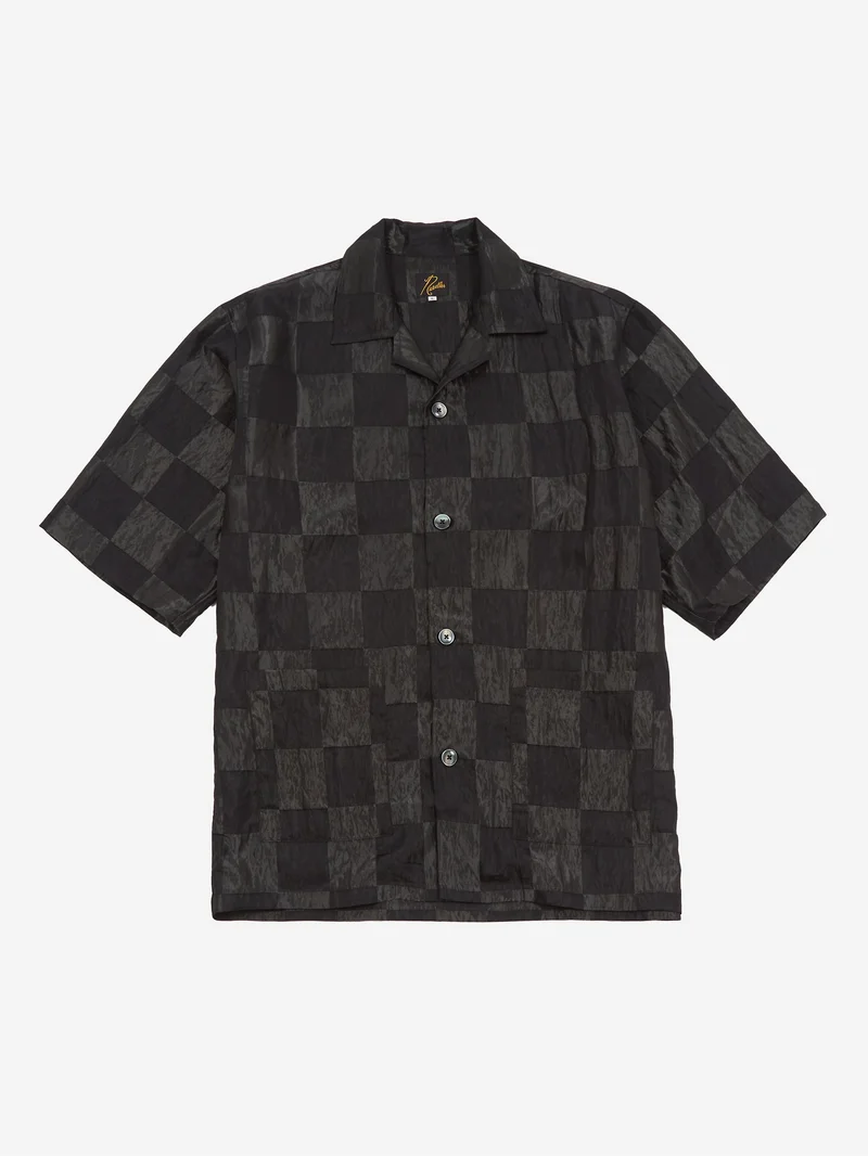 Image of Needles Cabana Shirt - Bright Cloth/Checker Black