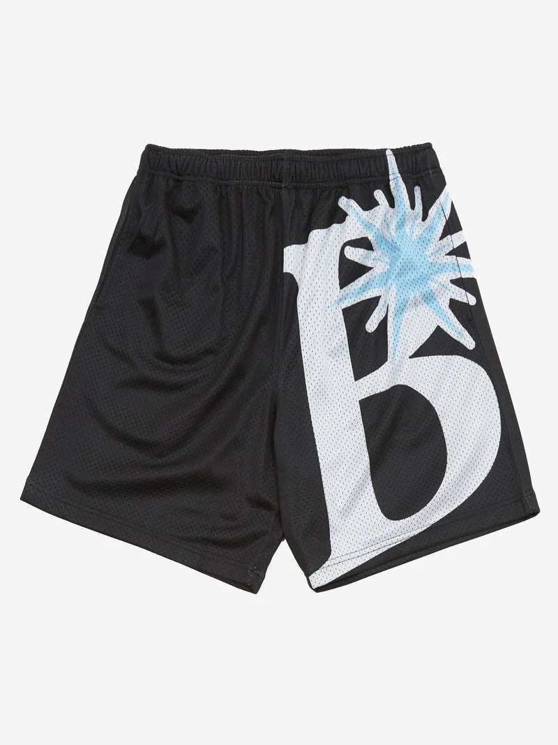 Image of BoTT B Logo Mesh Short - Black