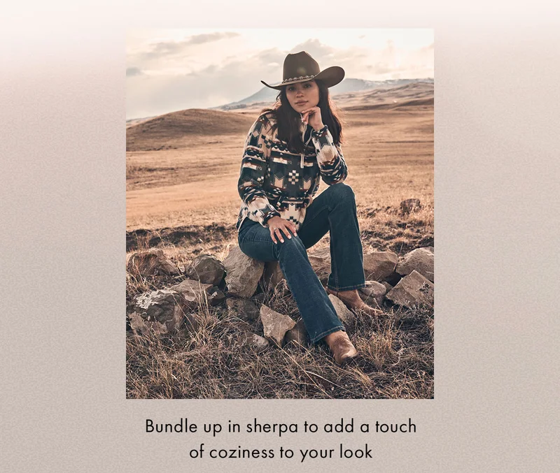 Bundle up in sherpa