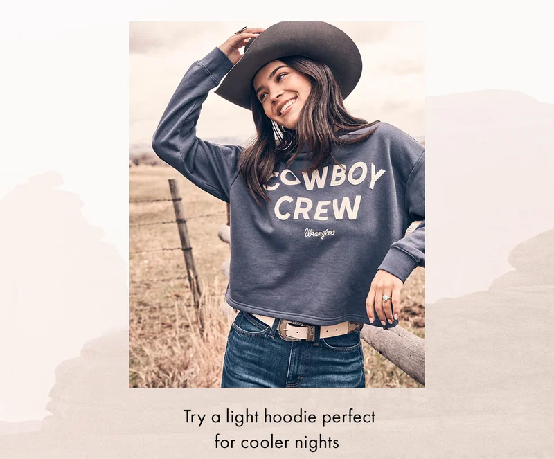 Try a light hoodie