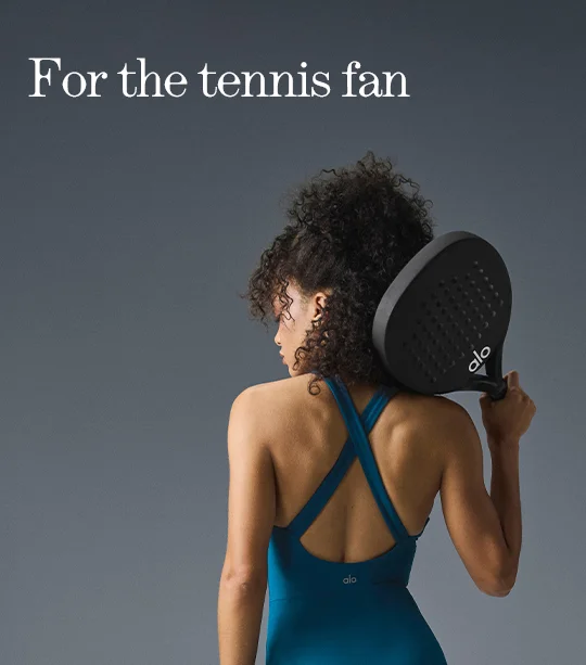 For the Tennis Fan: Alosoft Backspin Dress