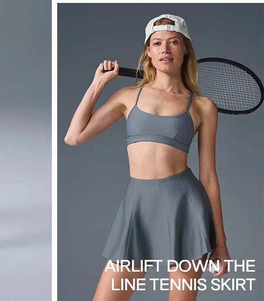 For the Tennis Fan: Airlift Down the Line Tennis Skirt