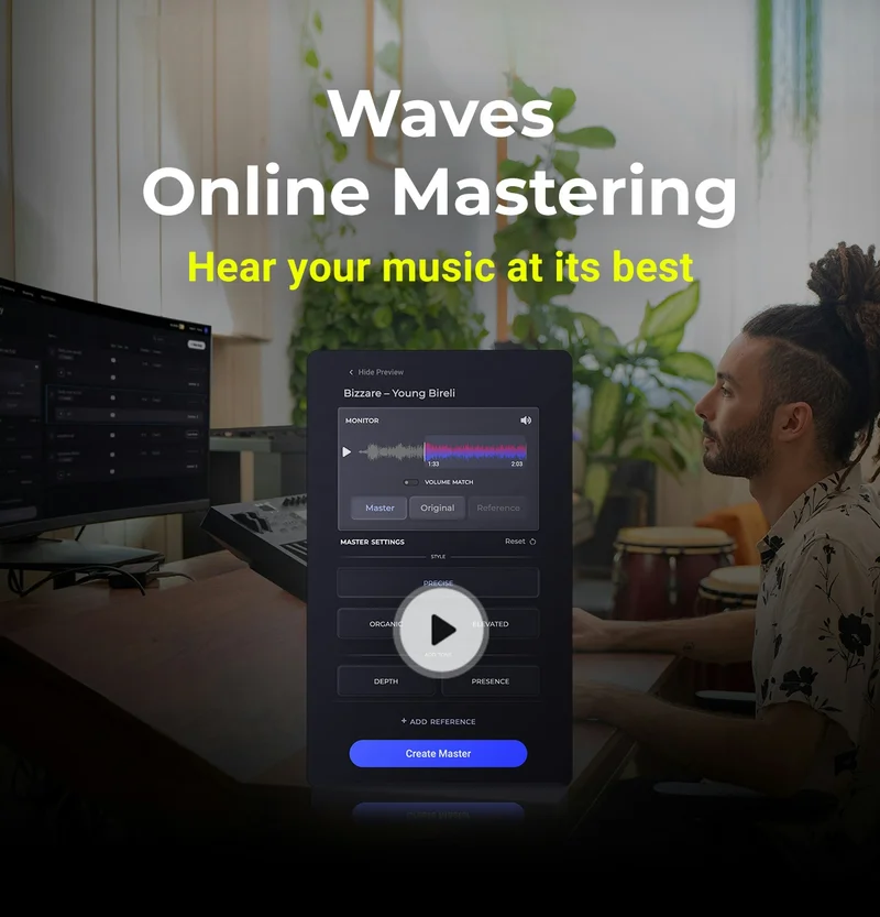 NEW! Waves Online Mastering