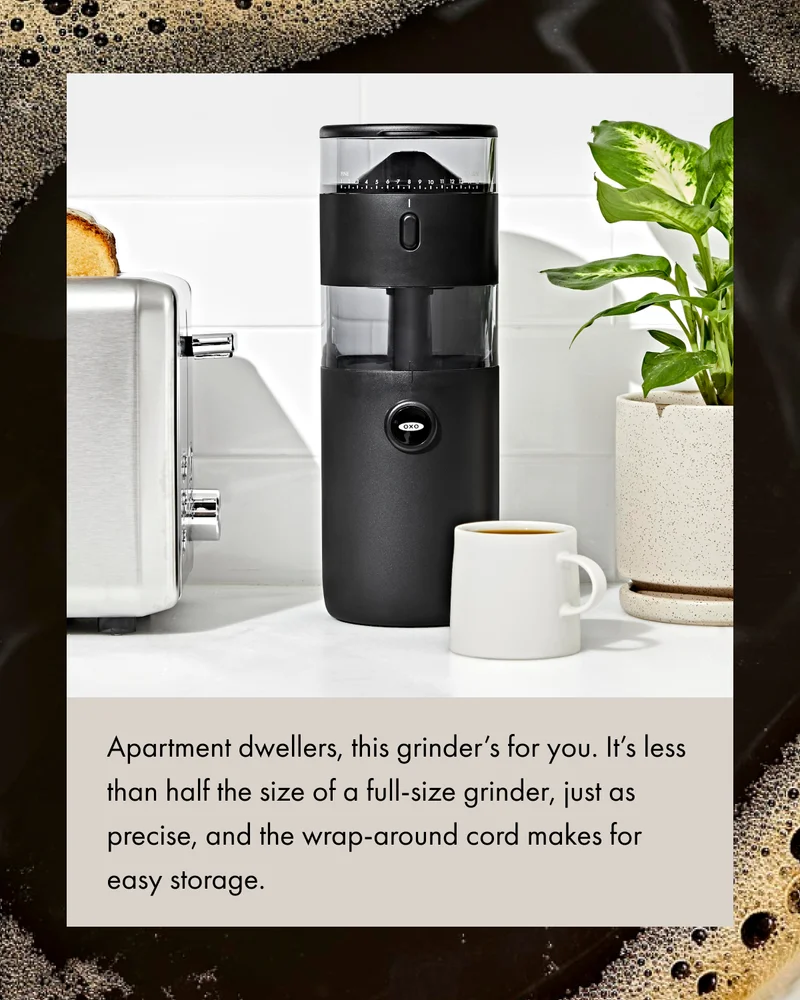 Apartment dwellers, this grinders for you...