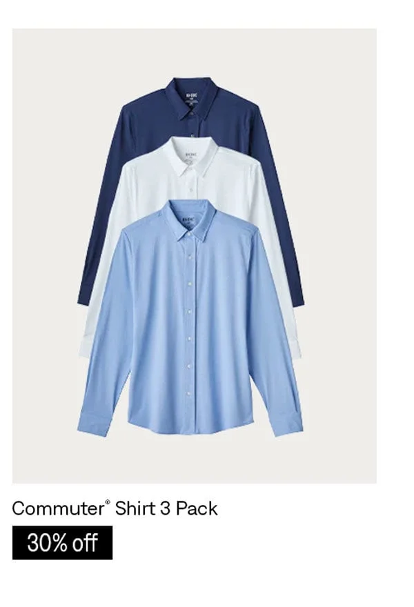 Commuter Shirt 3 Pack