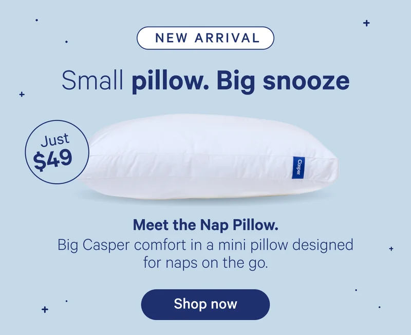 Meet the nap pillow
