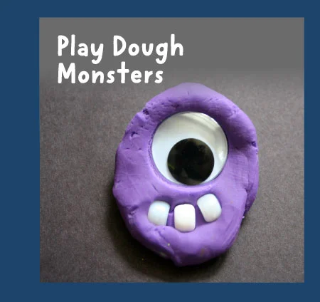 Play Dough Monsters
