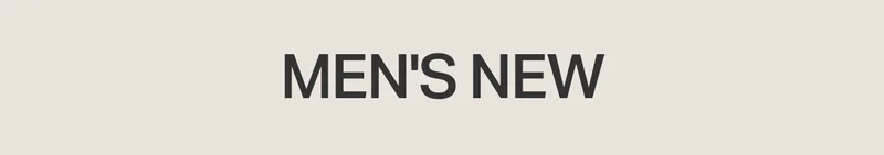 Men's New