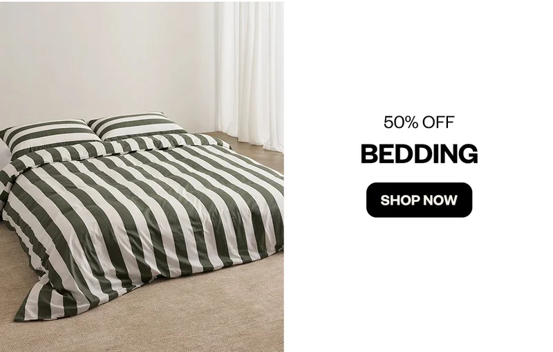 50% OFF BEDDING