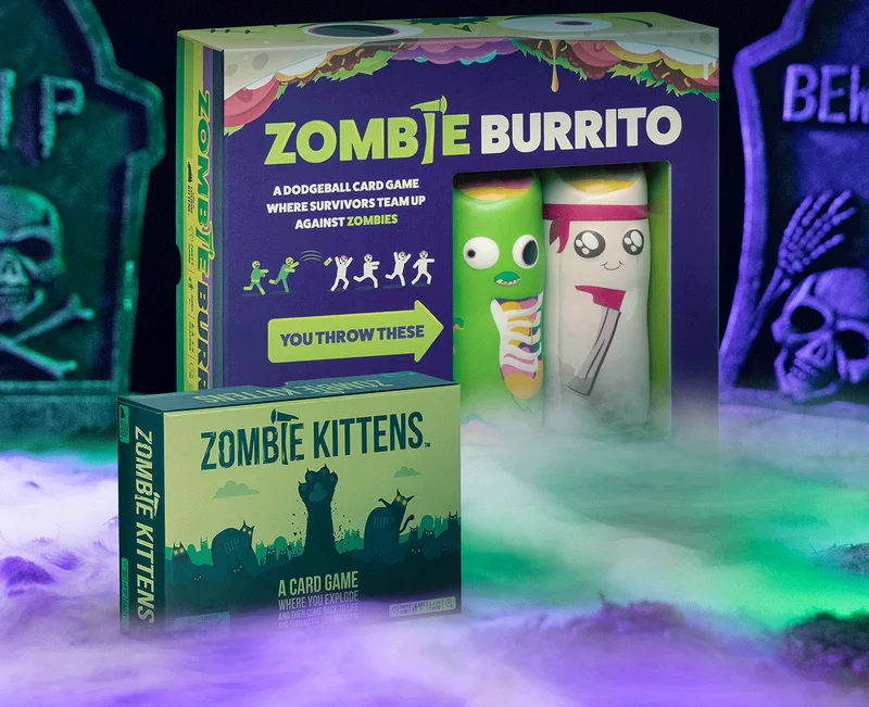 ZOMBIE BURRITO | ZOMBIE KITTEN