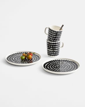 Oiva / Räsymatto Mug and plate set Oiva / Räsymatto Mug and plate set