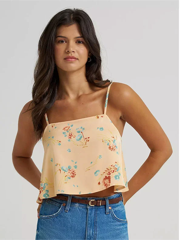 Women's Flowy Crop Tank