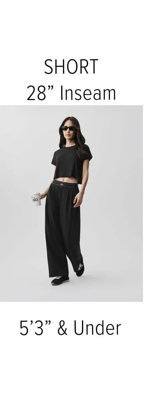 SHORT 28'' Inseam. 5'3'' & Under