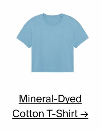 Mineral-Dyed Cotton T-Shirt →