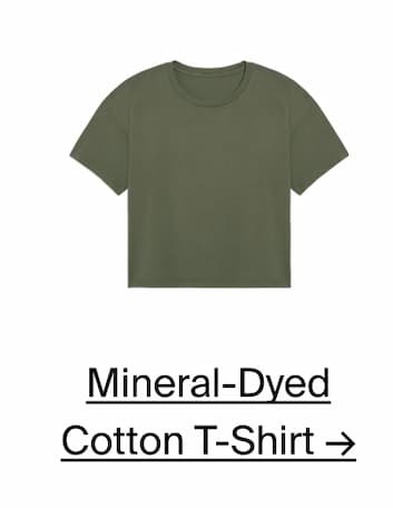 Mineral-Dyed Cotton T-Shirt →