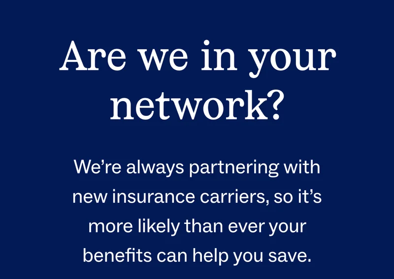 Are we in your network?