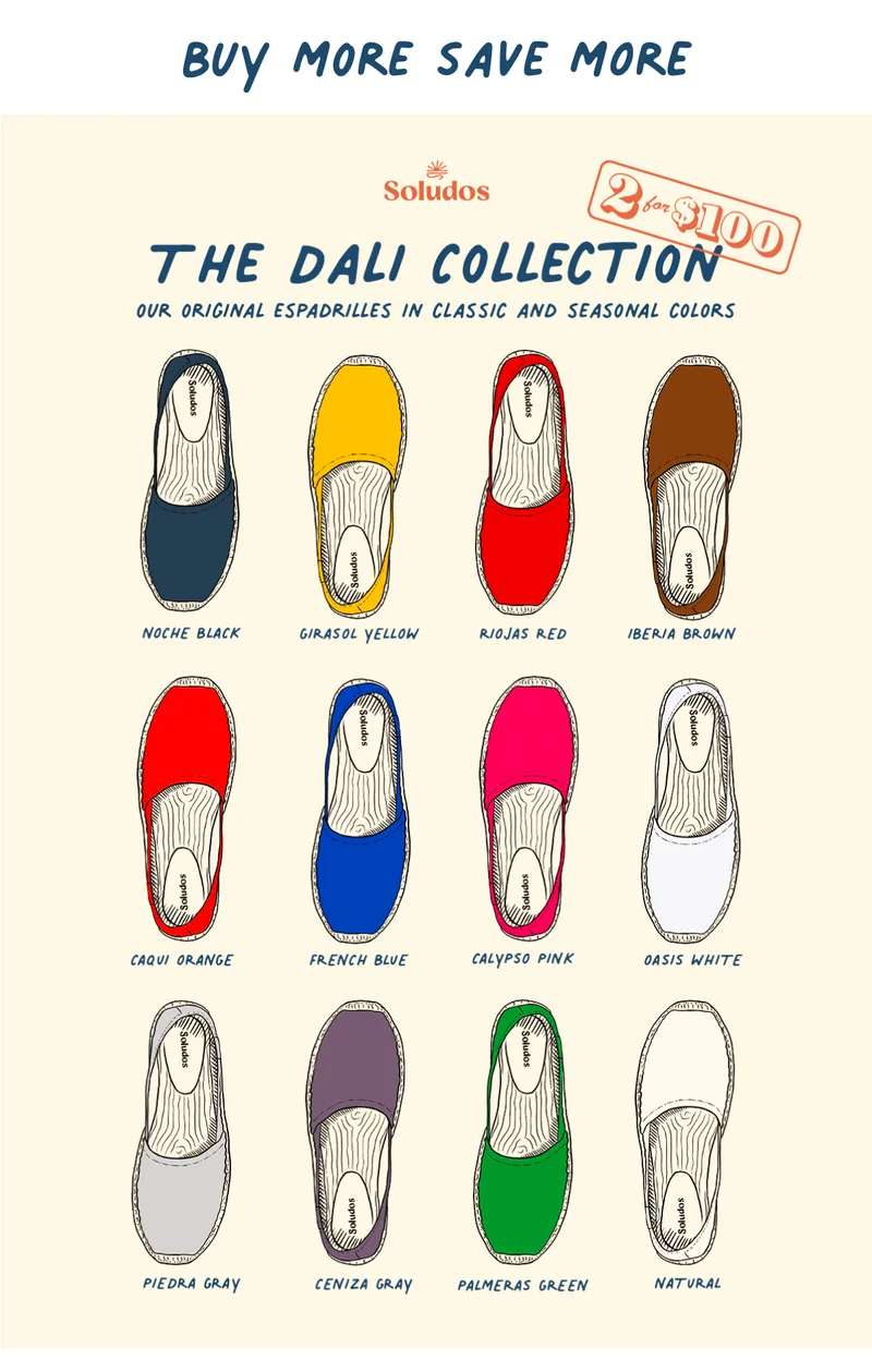 2 Espadrilles for $100