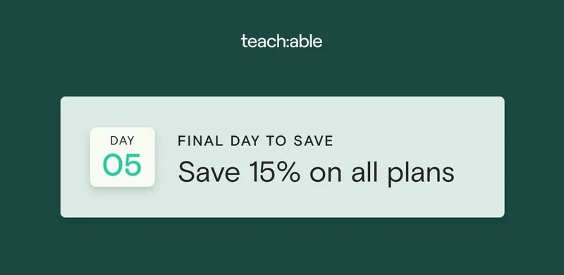 Save 15% on all plans