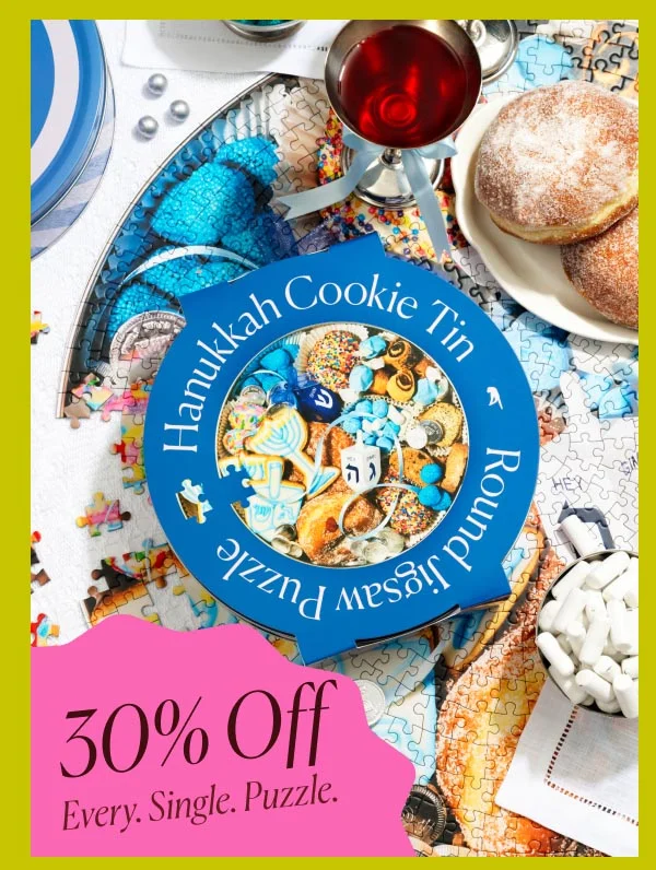 Hanukkah Cookie Tin