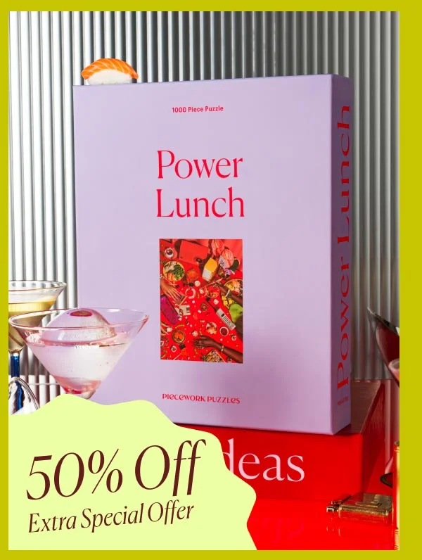 Power Lunch 1000-Piece Puzzle