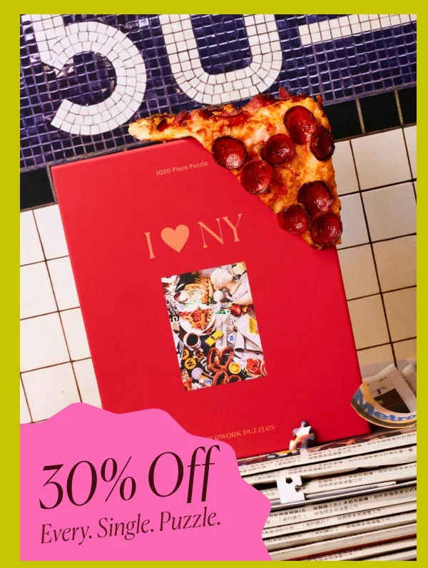 I Heart New York 1000-Piece Puzzle