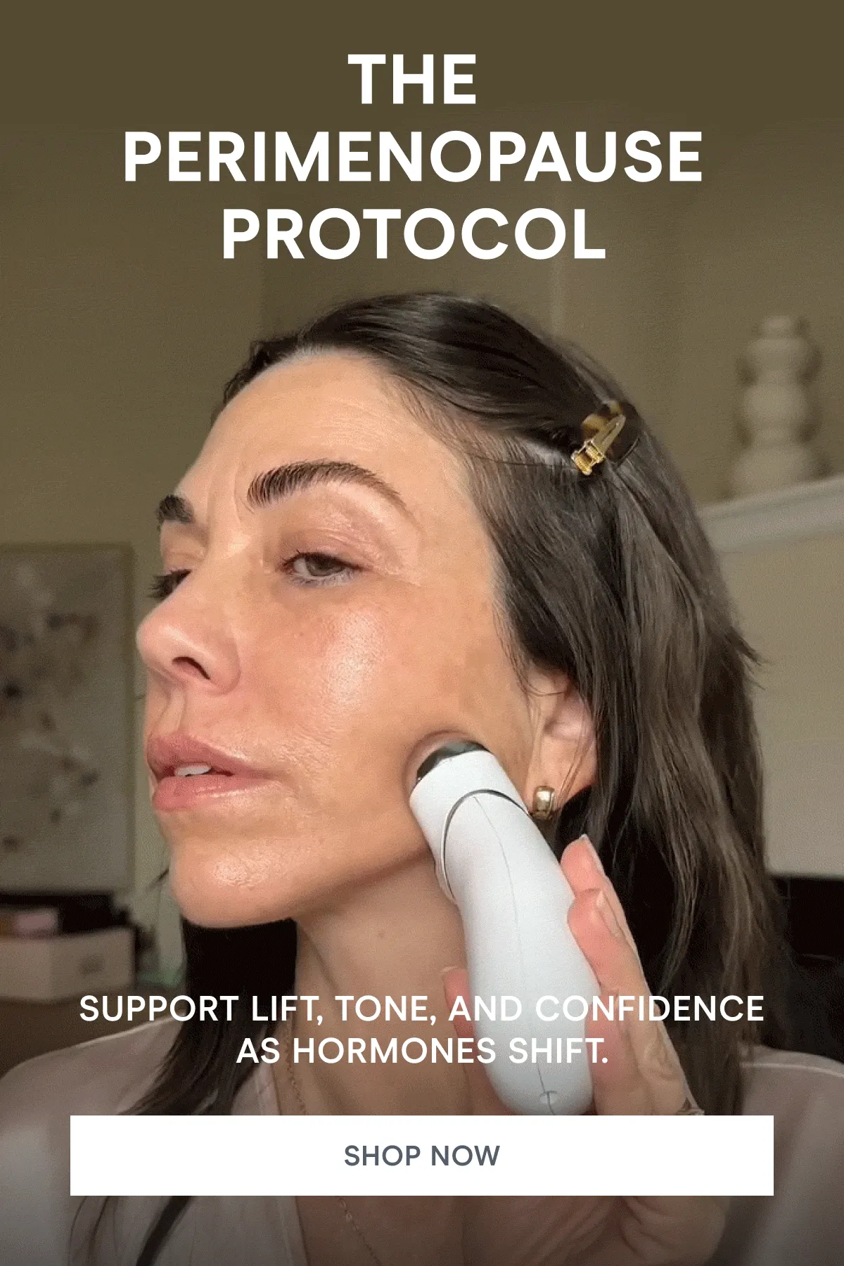 The Perimenopause Protocol: Support lift, tone, and confidence as hormones shift. Click here to shop now!