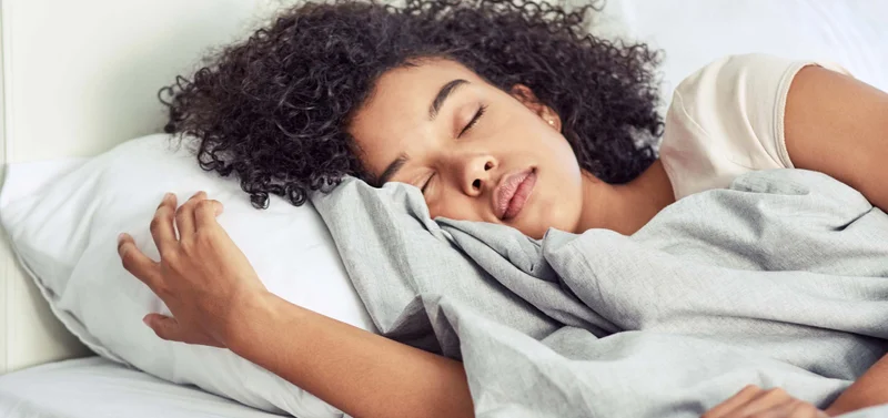 Woman sleeping