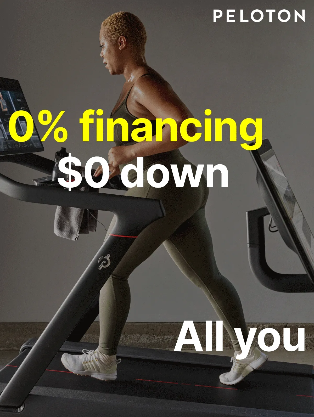 0% financing, $0 down, all you