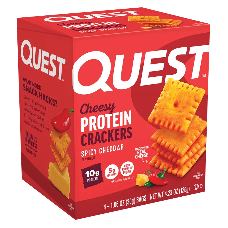 Image of Spicy Cheddar Cheese Crackers