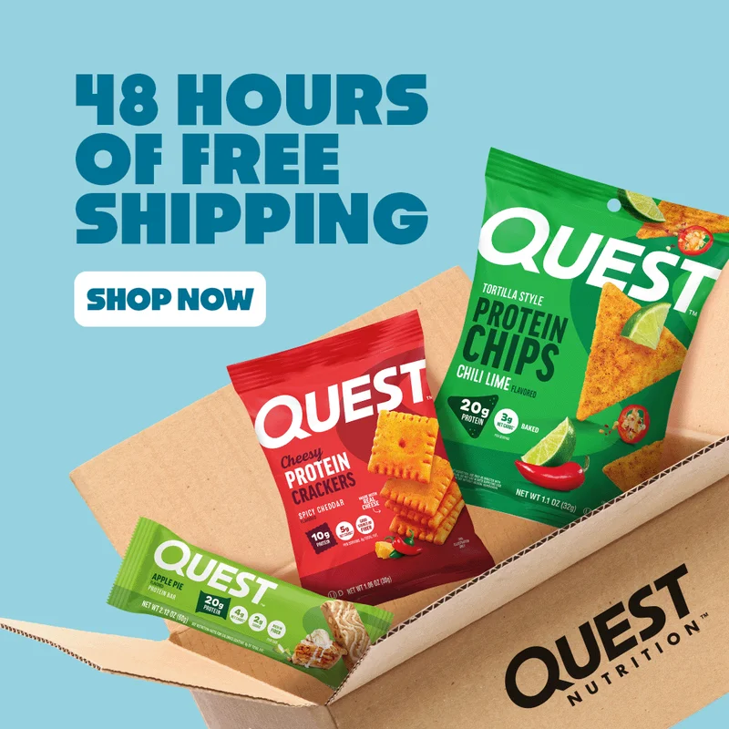 Quest Nutrition - 48hrs of Free Shipping