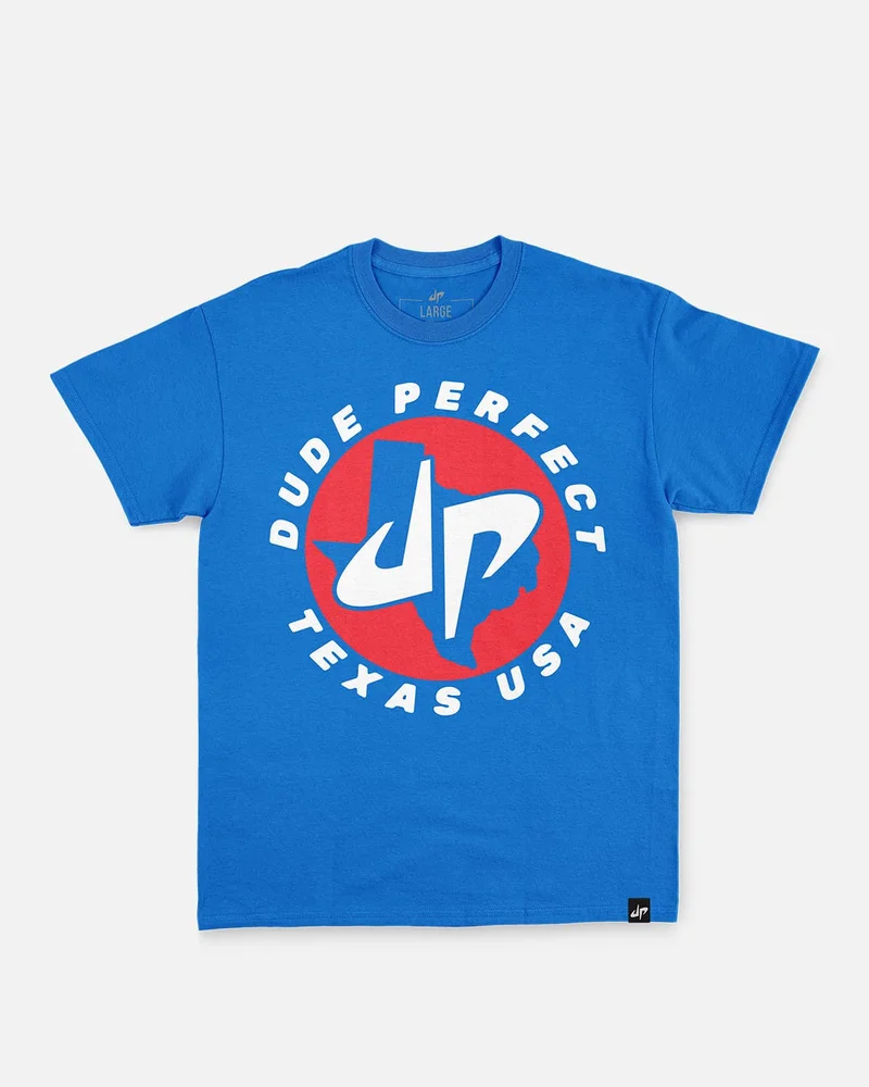 Image of DP x Texas USA Tee (Blue)