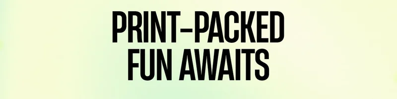 Print - Packed Fun Awaits Print - Packed Fun Awaits