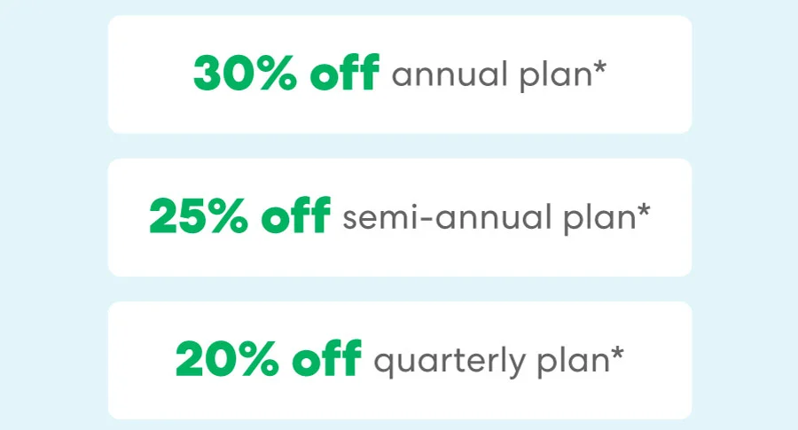 30% Off orders $200+