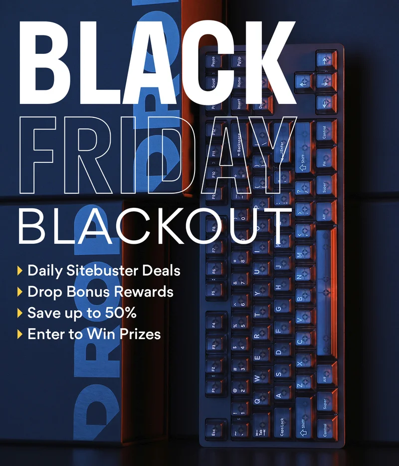 It's Here: Black Friday Blackout | Shop up to 50% off