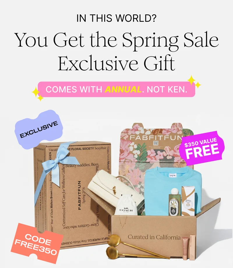 IN THIS WORLD? You Get the Spring Sale Exclusive Gift | COMES WITH ANNUAL. NOT KEN.