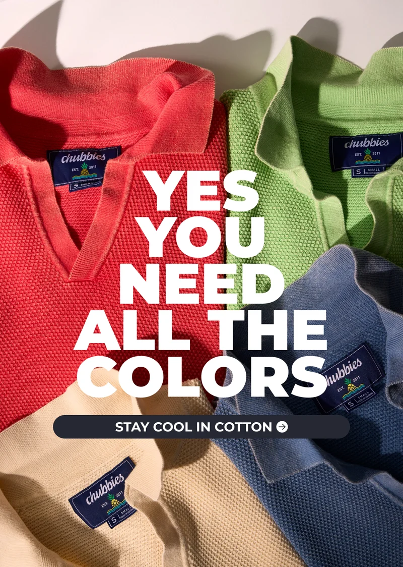 STAY COOL IN COTTON
