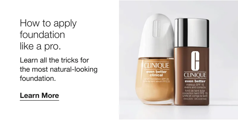 How to apply foundation like a pro. |  Learn all the tricks for the most natural-looking foundation. | Learn More