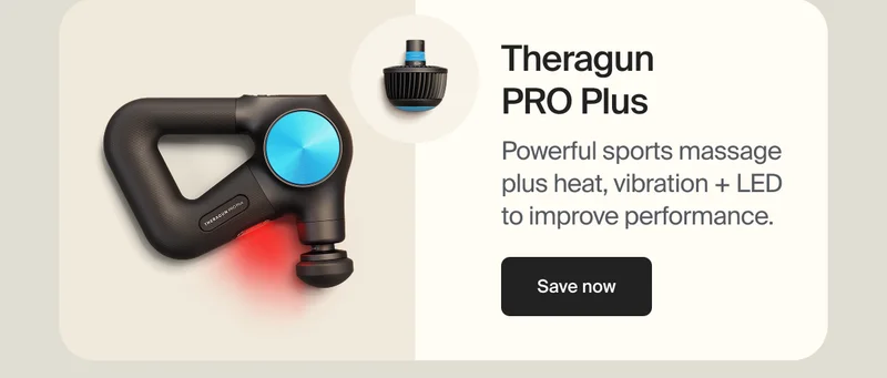 Theragun PRO Plus | Premium deep massage with LED, heat and vibration for optimal performance. | Save now