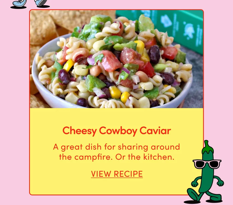Cheesy Cowboy Caviar