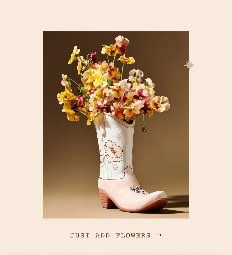 Just add flowers
