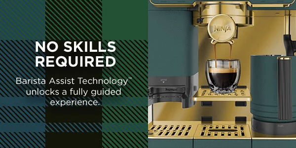 No skills required-- Barista Assist Technology™ unlocks a fully guided experience.