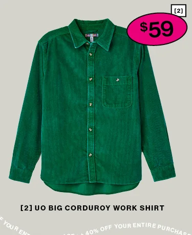 UO Big Corduroy Work Shirt