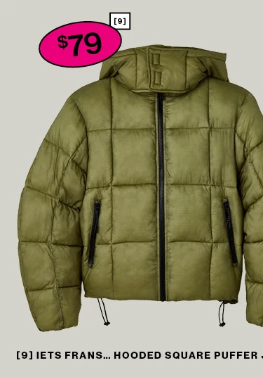 Iets Frans... Hooded Square Puffer Jacket