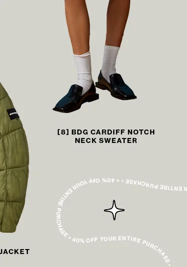 BDG Cardiff Notch Neck Sweater