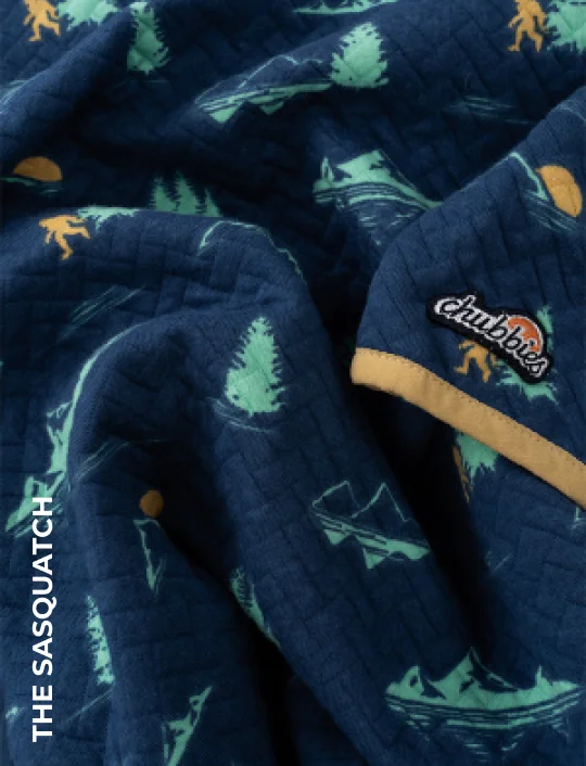 Quilted Quarter-Zip: The Sasquatch