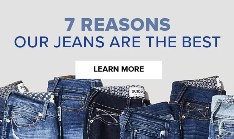 7 REASONS OUR JEANS ARE THE BEST | LEARN MORE