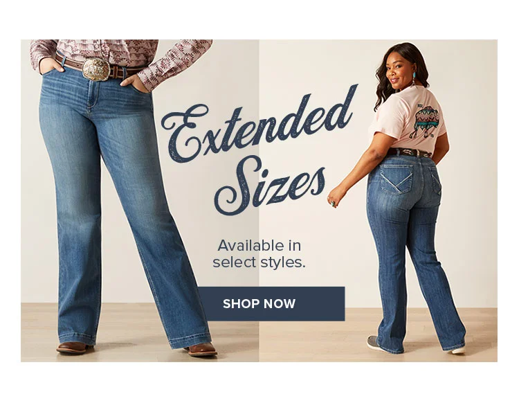 EXTENDED SIZES | SHOP NOW